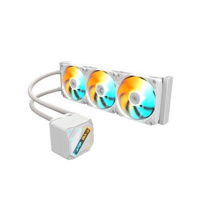 Gigabyte Refrigeración Líquida GAMING 360 ICE 360mm 3 Ventiladores ARGB Blanco DAISY-CHAIN Blanc - vue 5