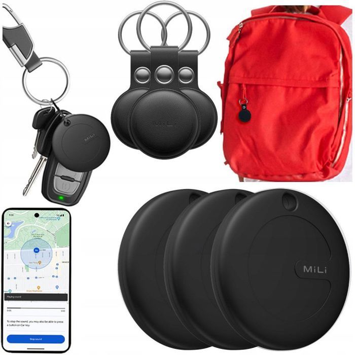 Localisation - filature - tracage gps Mili MiTag GPS Locator 3 pcs. Case