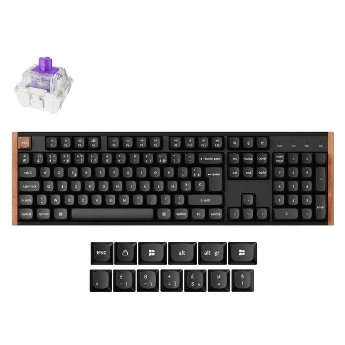 Clavier Keychron K10 HE – Sans Fil, RGB, Interrupteurs Magnétiques - vue 3