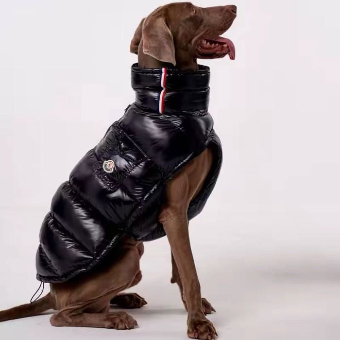 Doudoune pour Chien – Veste Matelassée Chaude et Confortable – Noir Taille M