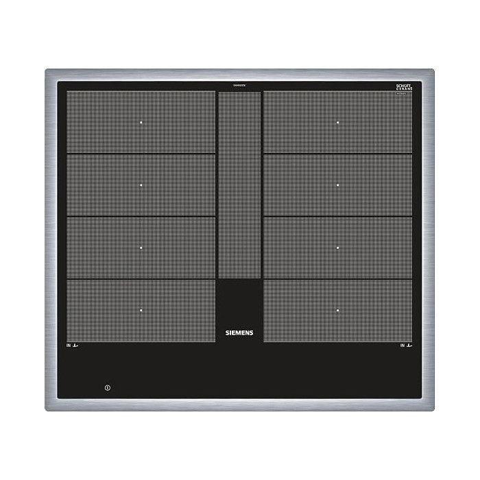 Table de cuisson Siemens iQ700 4 zones 560 mm Acier inoxidable - vue 3