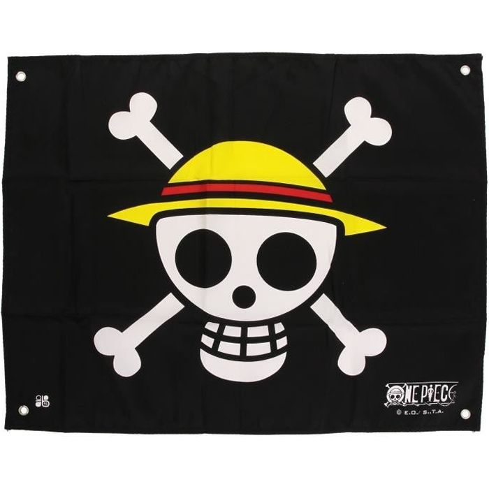 Drapeau pirate one piece - Cdiscount