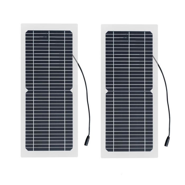 Panneau Solaire Pliable 10W – Chargeur Portable Extérieur Pour Camping Et Survie – 5 Panneaux