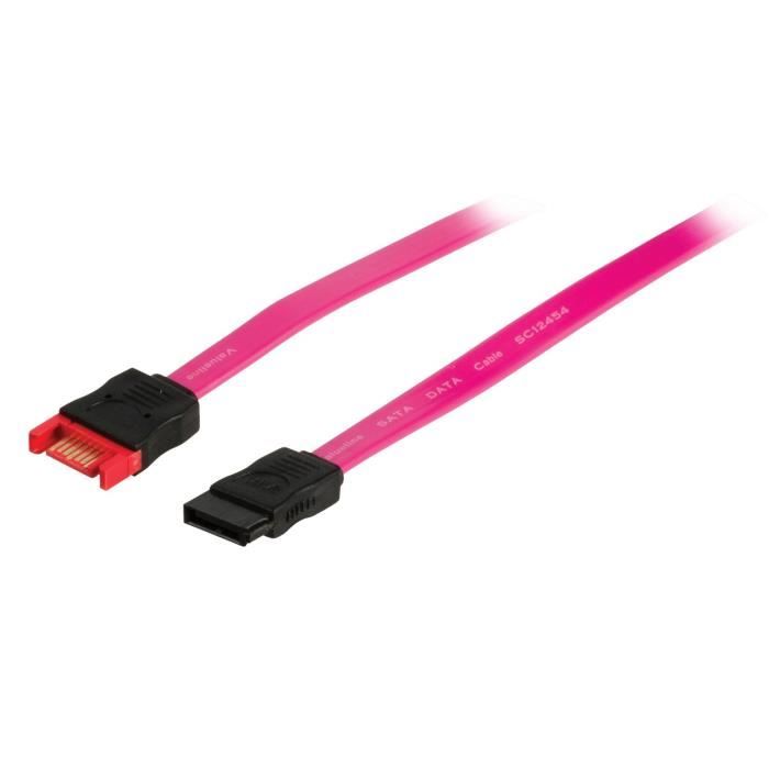 Cable Sata - Limics24 - 7 Broches Femelle &Agrave; M&acirc;le Jusqu &Agrave; 90 Degr&eacute;s