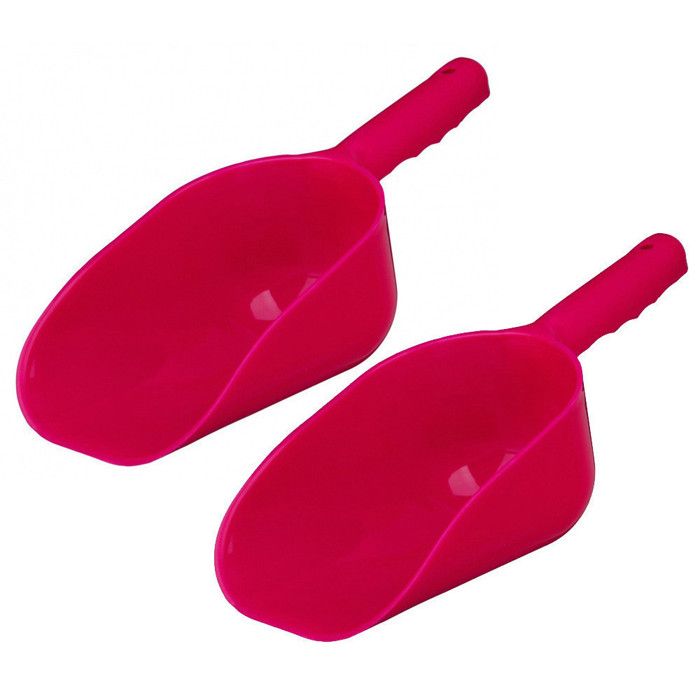 Meilleurs prix pour 2 Pelles Hoggi pour la nourriture ou la litière, Taille  L, couleur aléatoire.