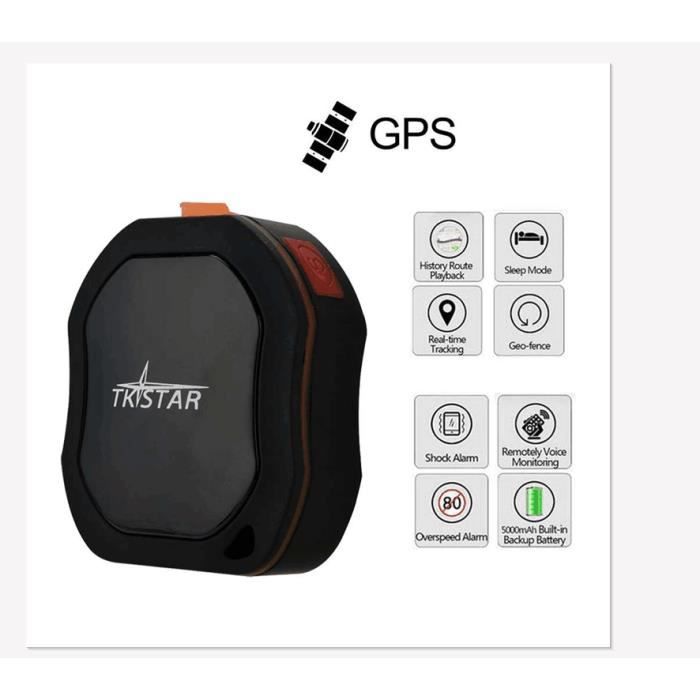 TKSTAR Étanche Mini GPS Tracker GSM pour Enfants Parents Animaux Voitures  Mode Conception de La Sécurité Anti-intrusion SOS Alarme - Cdiscount Auto