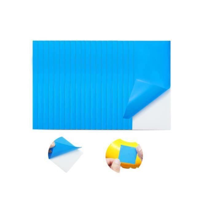 Kit De Réparation Doudoune - 3 Feuilles De Patchs En Nylon Autocollant, Tailles Variées | Réparation Trous, Déchirures, DIY Vêtements Techniques