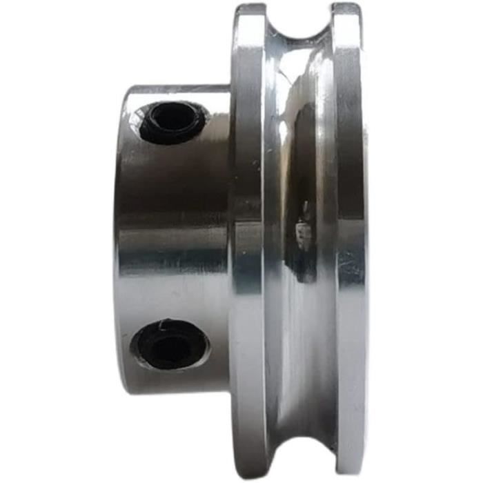 Poulie De Musculation Alliage Aluminium 90mm – Roue Pour Câble Fitness – Accessoire Gym