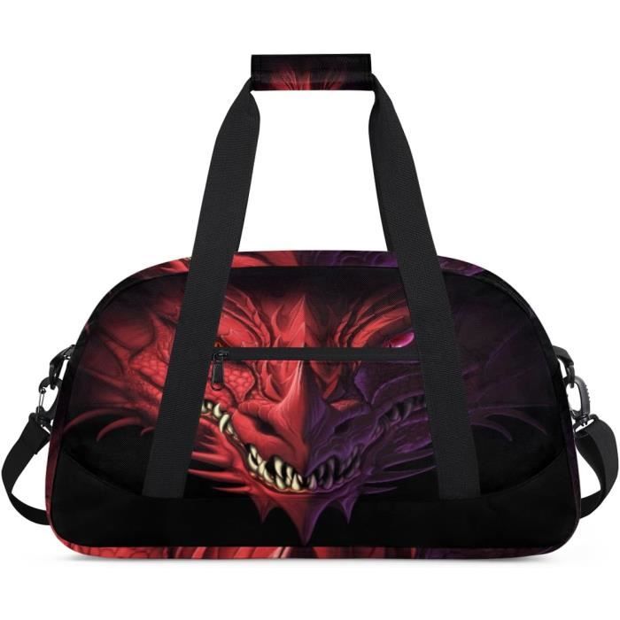 RPLIFE Red Wolf Vs Blue Wolf Sac à Dos De Voyage Pour Enfants