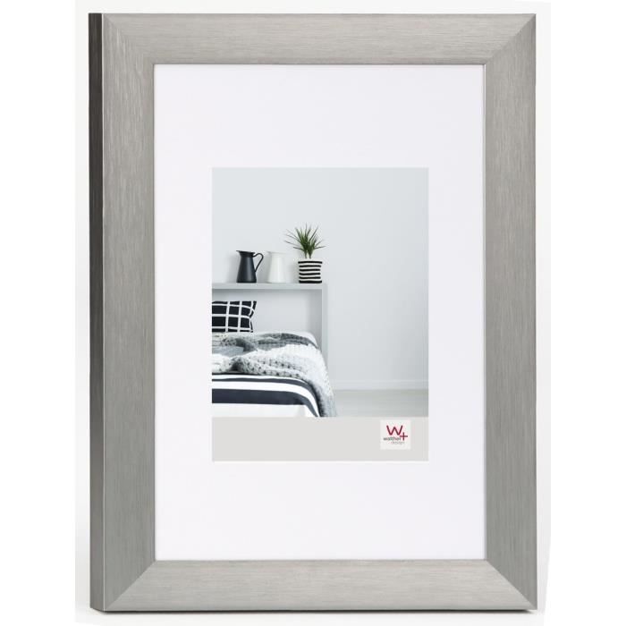 Cadre Photo Sur Mesure 'Infanterie' Gris Acier - 30x40cm - Bois MDF - Fabriqué En Allemagne