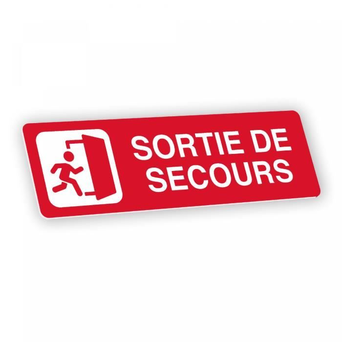 Plaque Signalétique Gravée Autocollante Accueil - Marron - Format 20x6