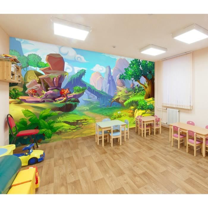QOFEFO Peinture murale imprimée 3D colombe blanche volante, ciel bleu