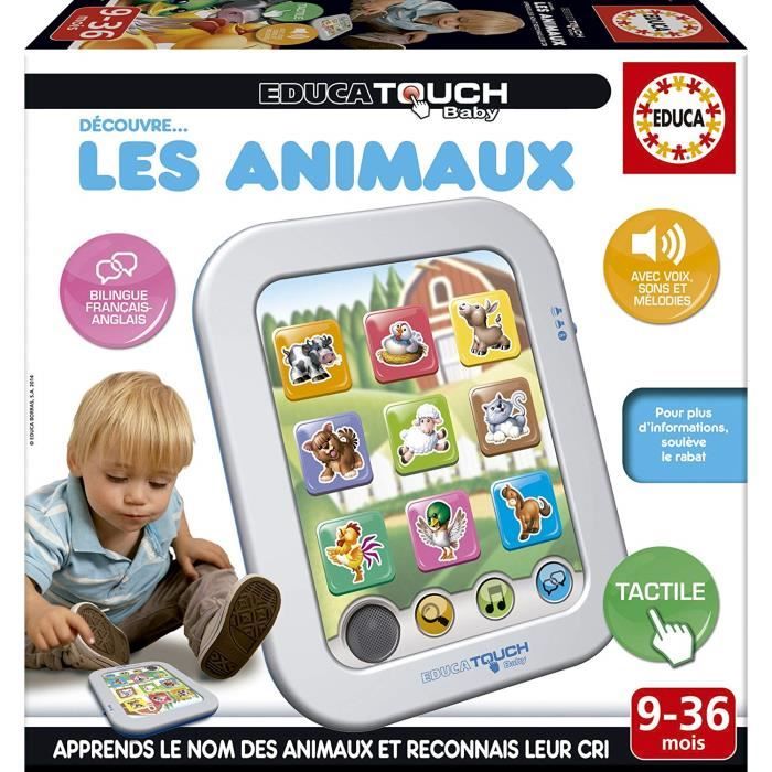 Cartes Educatives Les Animaux - Coti Jouets, spécialiste jouets de