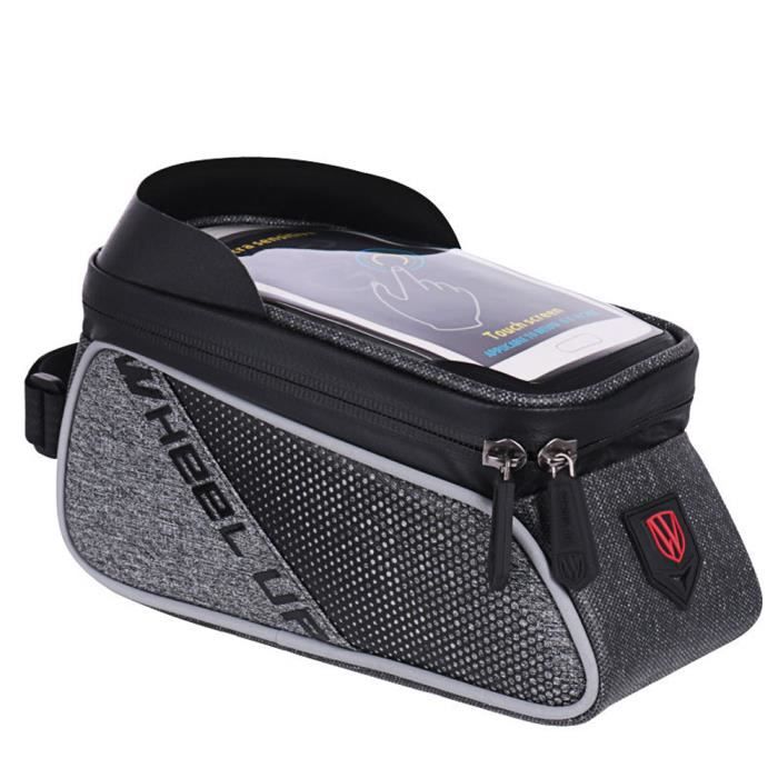 6 " Écran Tactile Téléphone Ressort Bicyclette Sac Haut Tube Imperméable Vtt 