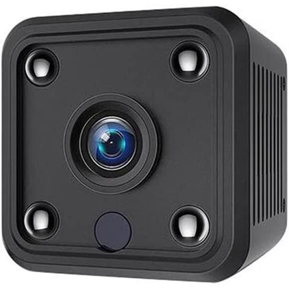 Camera Espion,HD Caméra de Surveillance sans Fil 1080P Mini Camera sur  Batteries Nanny Caméra Sport