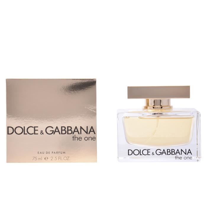 prix du parfum dolce gabbana the one
