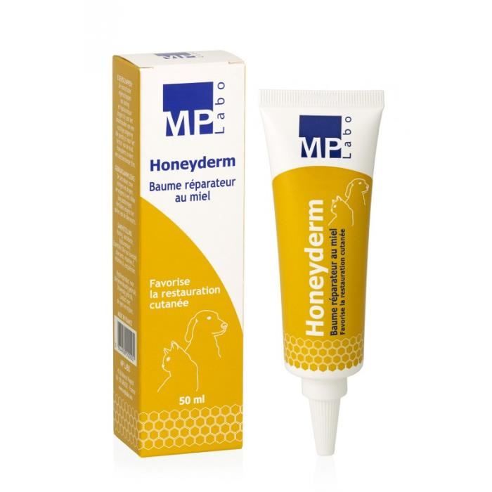 Baume réparateur pour chien et chat - MP LABO - Au miel - 50 ml - Chien - Chat - Soin réparateur - Hydratant - Apaisant