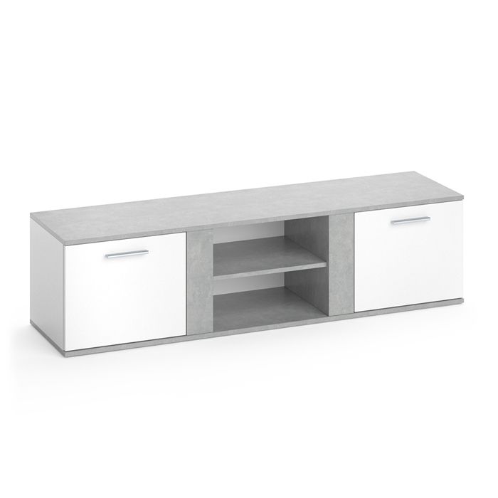 Meuble tv Novelli 155x41cm Béton Vicco 29016 Meuble tv Novelli 155x41cm Béton Vicco 29016