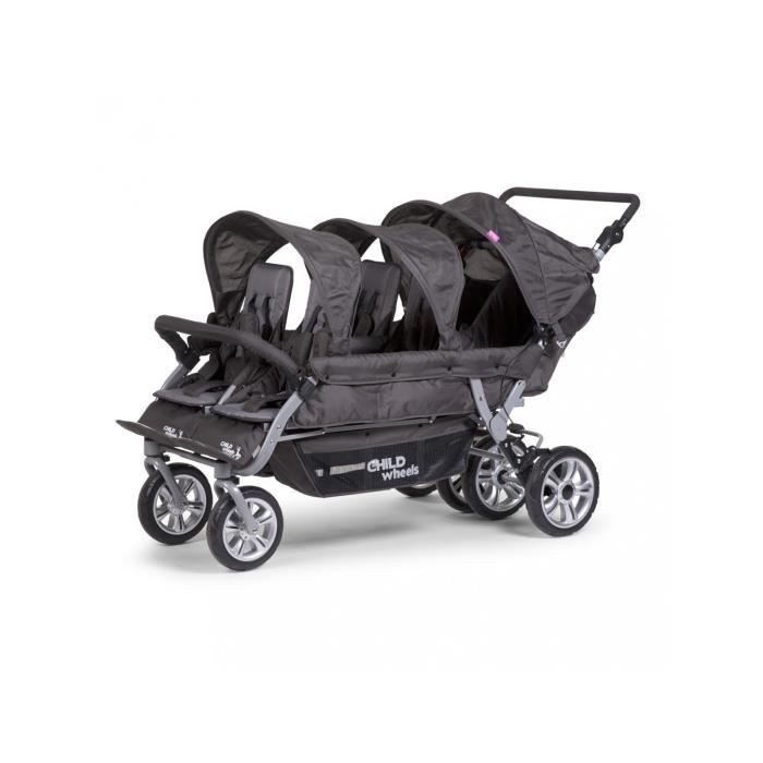 poussette pour 6 enfants
