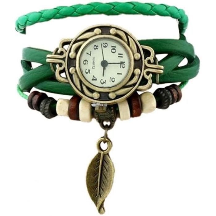 ANCIENNE MONTRE-BRACELET VINTAGE Lucien Piccard ronde suisse 17 bijoux
