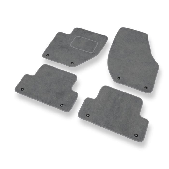MatsMore Tapis de Sol Caoutchouc pour Volvo V40 II 2012-2019 Améliorez Votre Confort de Voyage avec Le Tapis Noir antidérapant Auto No.77