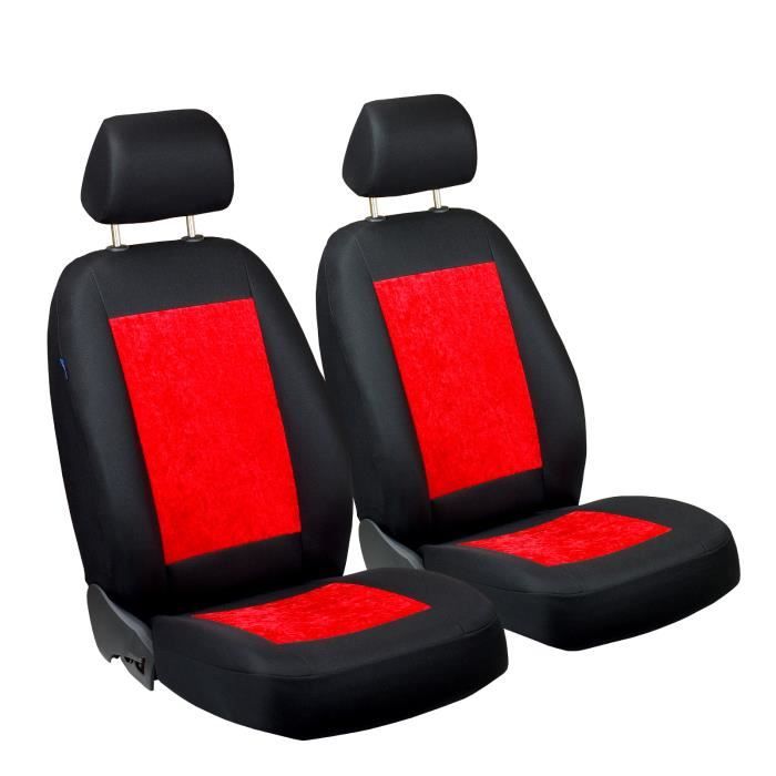 Housse Siège Avant Grand Confort Dacia Duster (2010-2017) - Noire 1 Pièce Avec Mousse Mémoire