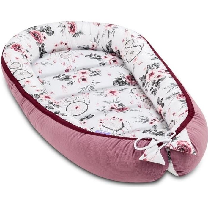 Nid Pour Nouveau Ne Nourrisson Cocon De Sommeil Pour Baby De 0 9 Mois 100 Coton Etoiles Grises 1x65 Cm Jukki Reducteur De Lit Bebe Xxl Baby Nest La Chambre De Bebe Bebe Puericulture