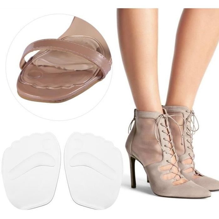 Coussinet Avant pied Semelles Avant pied en Silicone pour Talons