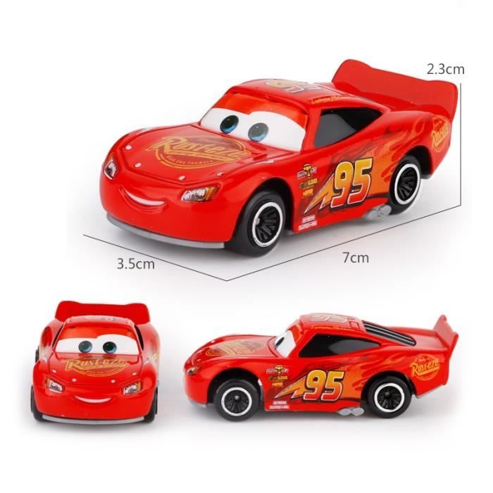 couleur Flash McQueen Promotions Voitures de film de dessin anime pour enfants jouets en metal moule