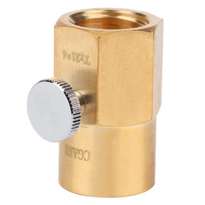 Adaptateur de bouteille de CO2 pour SodaStream TR21-4 filetage mâle à