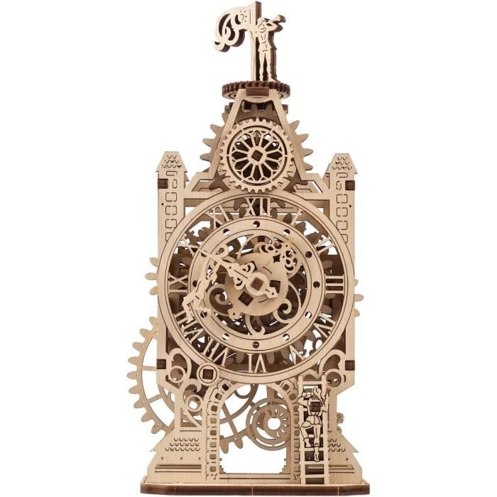 Puzzle en Bois 3D de la Vieille Tour de l'horloge Kit de modèle