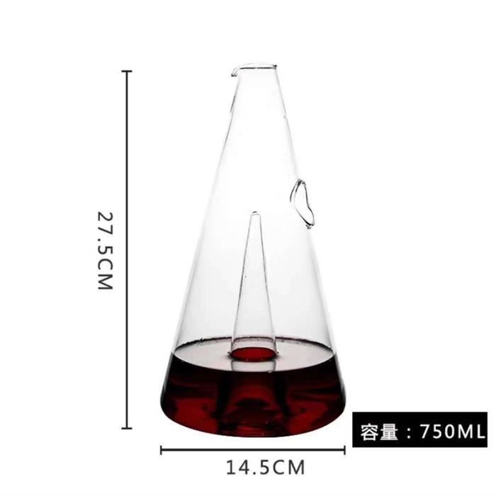 JNJOOD Lot De 12 Mini Carafes à Vin En Verre - Pichet Monodose Élégant Pour Portions Individuelles