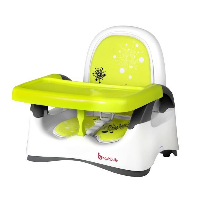 Badabulle Rehausseur Confort Blanc Vert Cdiscount Puericulture Eveil Bebe