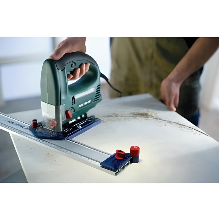 Roulette Guidage Scie Sauteuse - Pièce Rechange Métal 74x15mm - Compatible 55 Modèles