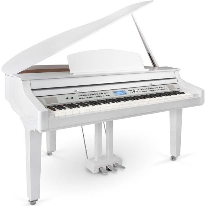 classic cantabile gp-a 810 piano à queue numérique blanc brillant