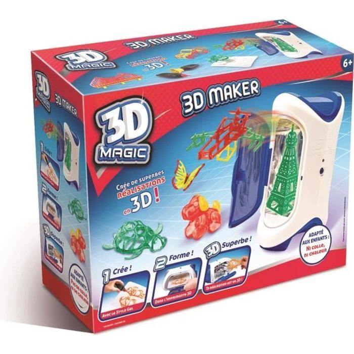 3d Magic Maker Creation Et Realisation 3d 6 Ans Et Achat