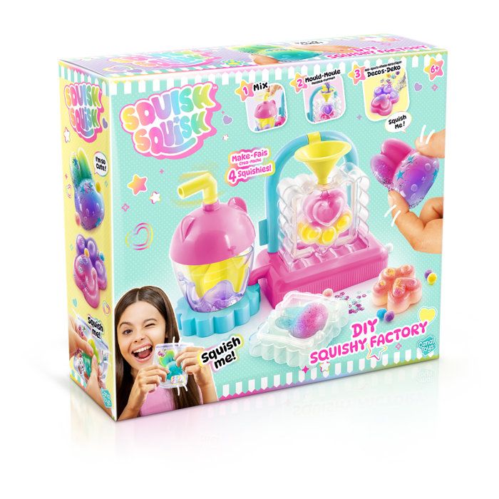 Canal Toys - SQUISH SQUISH - Squishy Factory - Dès 6 ans - SQI 001