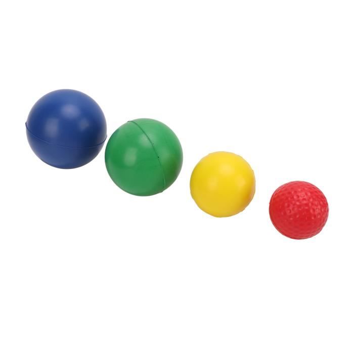 4 Balles De Musculation En Mousse PU – Renforcement Poignet Et Doigts – Antistress Et Rééducation