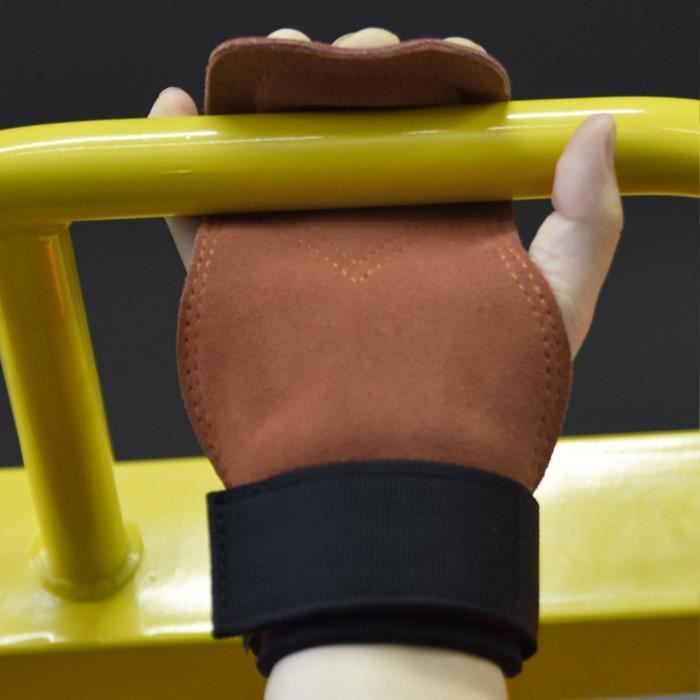 Anniel 4116A Gants De Gymnastique Paracalli Pour Garçons - Cuir Super Doux Avec Double Protection Poignets - Tailles 15,5-21 Cm