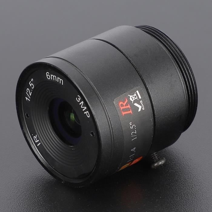 Objectif de vidéosurveillance mégapixels 5-50mm F1.6 CS