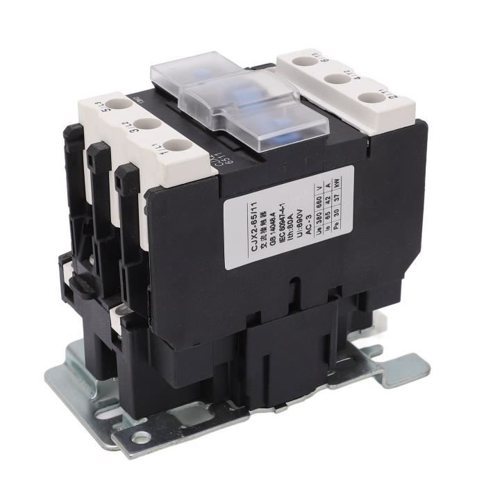 Contacteur AC CJX2-1801 220V 18A - Industriel Électrique Haute Sensibilité, Normalement Fermé, Fiable & Durable