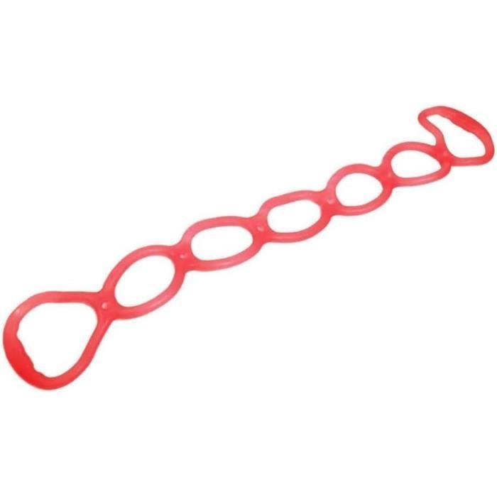Bandes De Résistance Réglables - Set De 6 Tubes 15 à 90 Lbs, Parfait Pour Fitness Maison, Pilates & Yoga - 1