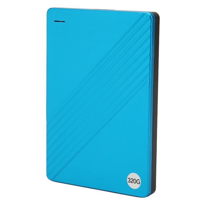 MasterStor GB Disque Dur Portable USB 3.0 Super Rapide pour Mac, Mac Book et Windows Disque Dur Externe pour Ordinateur Portable Rouge, Noir, Bleu et Rouge Tous Les différents (250 Go, Rouge