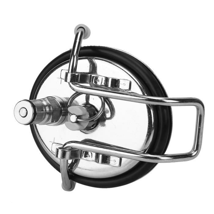 Bouchon Carbonatation Acier Inoxydable - Système De Gazéification CO2 Pour Bouteilles PET