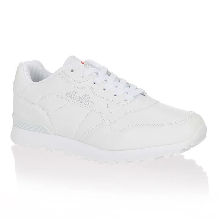 ELLESSE Baskets Classic Homme Blanc Blanc Cdiscount Chaussures