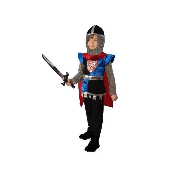 Chevalier Costume Coiffe Dragon 122-128 4-6 ans bleu rouge noir vert 4402 Chevalier Costume Coiffe Dragon 122-128 4-6 ans bleu rouge noir vert 4402