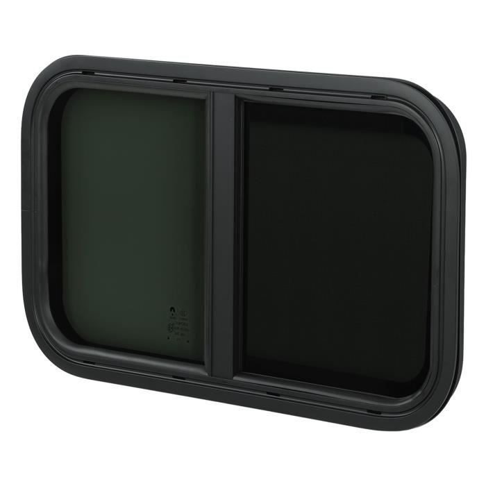 Fenêtre Basculante Pour Camping-car - 500x350mm, Ouverture 85°, Avec Moustiquaire Et Store - Pour Caravane, Fourgon Aménagé