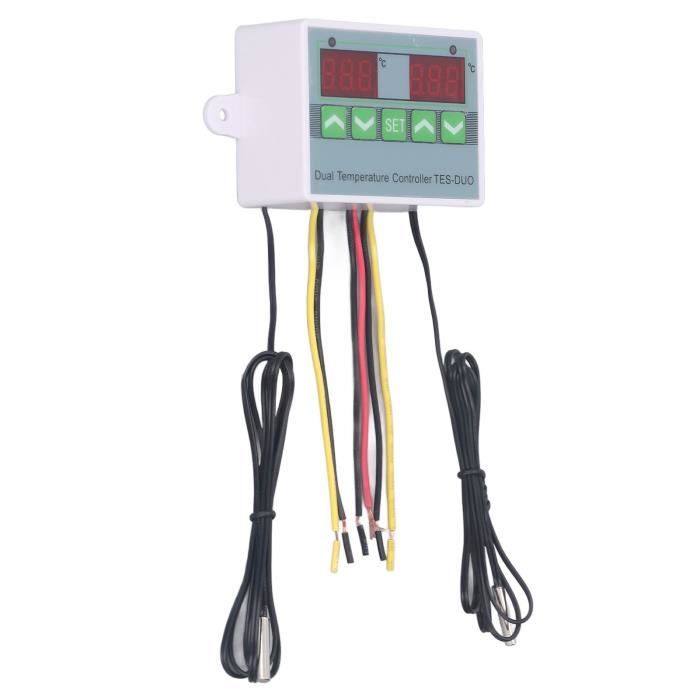 Régulateur De Température Numérique Eliwell EW-181H - Thermostat De Contrôle - Plage -45°C à +80°C - 220V