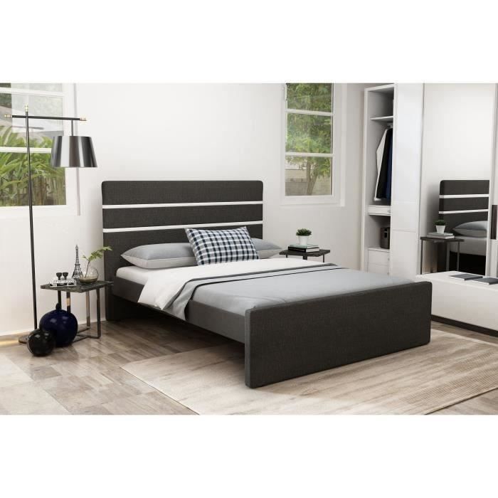 Finlandek Lit Adulte Dalston 140 X L 190 Cm Achat Vente