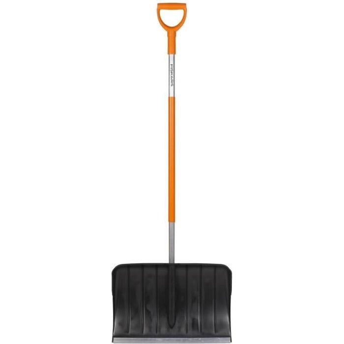 fiskars poussoir a neige snowxpert avec reglette cdiscount jardin